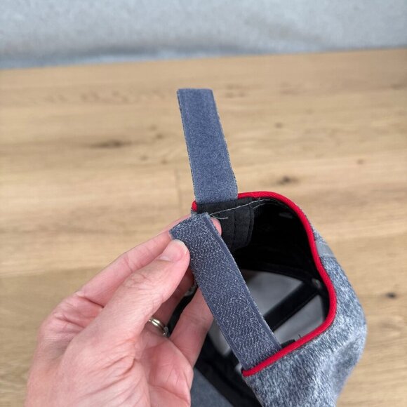 Dominos Gear Official Pizza Ball Hat Cap Adjustable Unisex Gray Logo Reflective - Picture 4 of 9